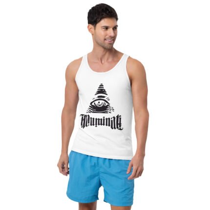 illuminati Eye of Triangle Men's Tank Top