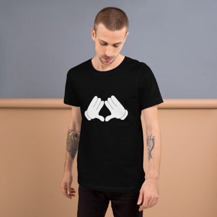 illuminati Symbol by Hand Unisex t-shirt