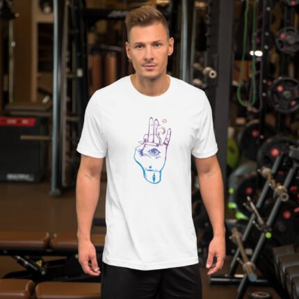 Eye Smoke illuminati Unisex t-shirt