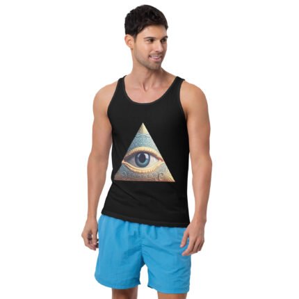 illuminati Secret Society Symbol Men's Tank Top