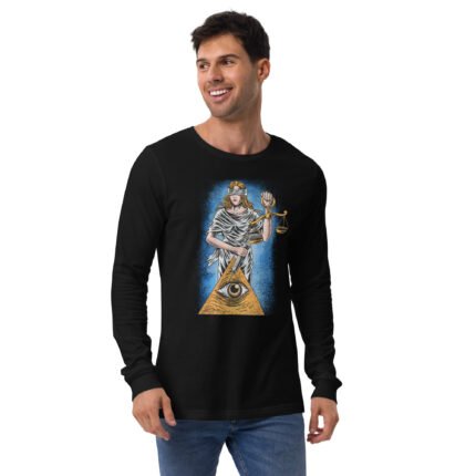 Justic of illuminati Unisex Long Sleeve Tee